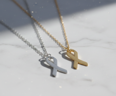 Awareness Ribbon Necklace