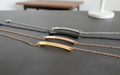 Horizontal Curved Bar Bracelet