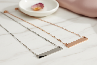 Medium Horizontal Bar Necklace