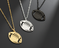 Football Pendant Necklace