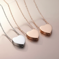 Heart Urn Memorial Necklace