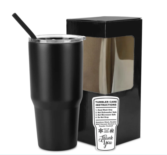 Tumbler, 30oz, Satin Powder Coat Finish