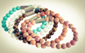 Beaded Stone Bracelet